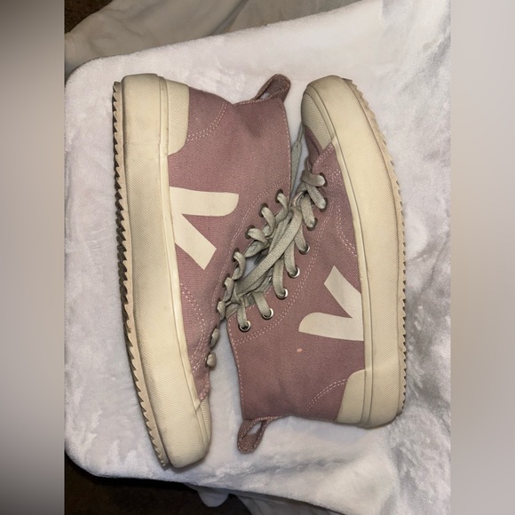 Veja Nova Canvas High Top Sneakers Babe Pierre colorway Retro Streetwear Casual - Picture 5 of 8